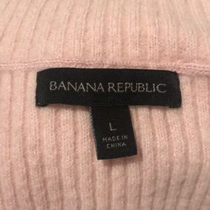Light Pink Banana Republic tunic sweater worn once